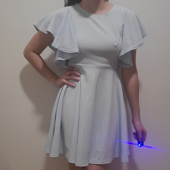 A Line Swing Flared Skater Cocktail Party Dress - Picture 16 of 16